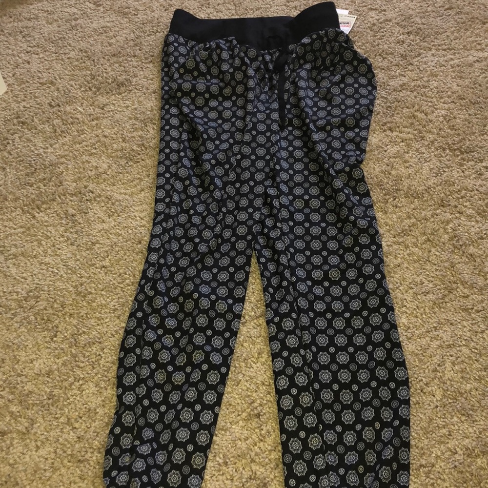 Patterned joggers